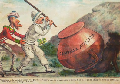Fig. 4 – Un naufrago contemporaneo, «La Rana», 1888