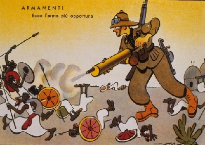 Fig. 9 – Armamenti, Postal card, E. De Seta, Edizione d’Arte Boeri, ca. 1935