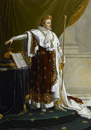 Fig. 4 – Napoléon en costume impérial, 1812 (ca.), Girodet Trioson, Anne Louis, Musée de Montargis