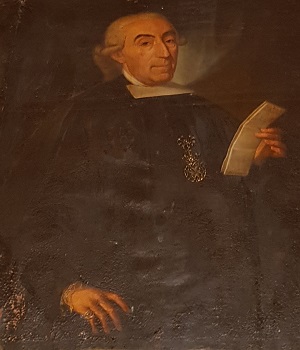 Fig. 4 – Portrait of Michele Perremuto (Leonardo Guzzardi, eighteenth Century, private collection, photo by Andrea Annaloro)