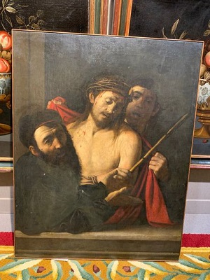 Fig. 4 – Ecce Homo, atribuido a Caravaggio, propiedad particular