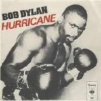 Fig. 3 – Il ritratto del pugile Rubin ‘Hurricane’ Carter utilizzato per la copertina del 45 giri di Bob Dylan edito dalla CBS